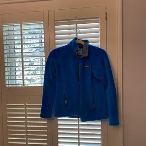 Blue Patagonia Fleece Jacket